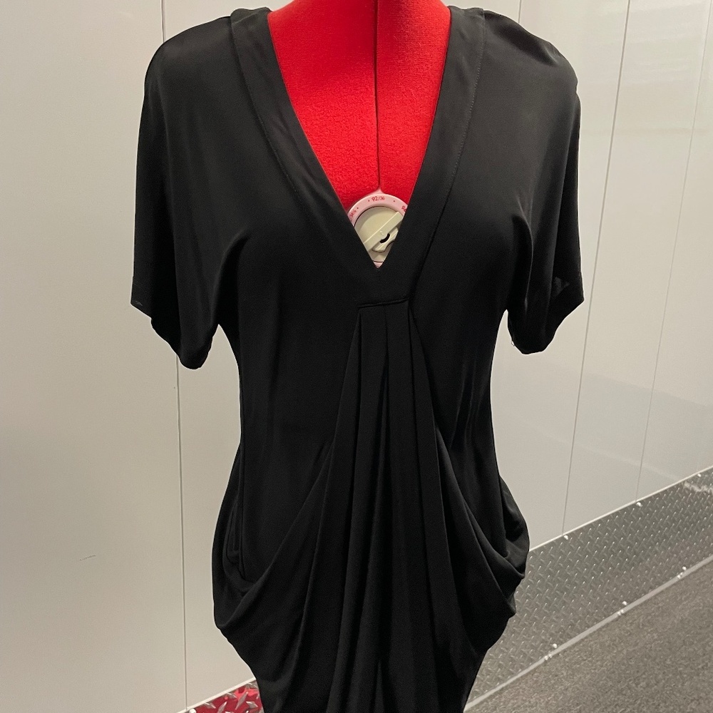 Womens Haute Hippie Brand Black Form-Fitting Dress, Size S